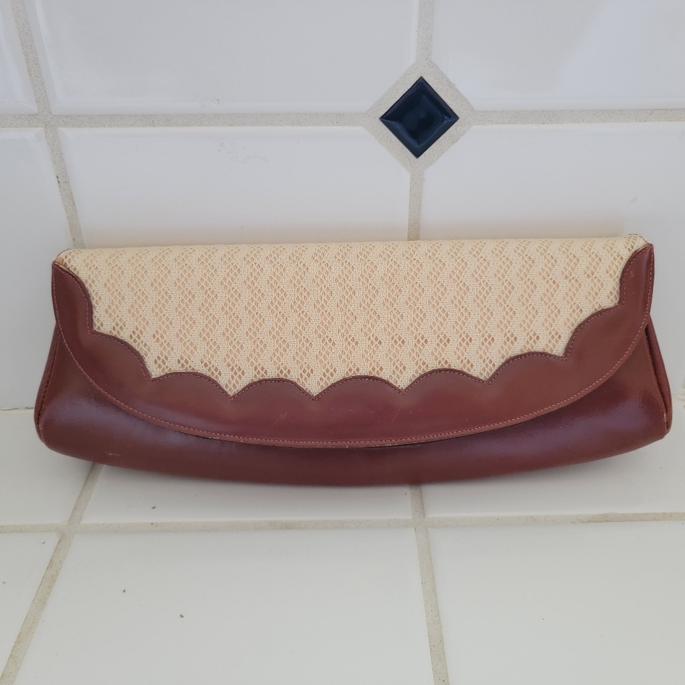 Neusteters Denver Vintage Brown Clutch